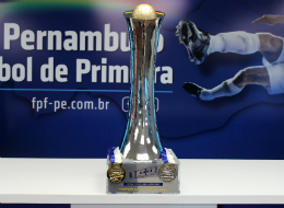 FPF apresenta troféu e medalhas do Pernambucano