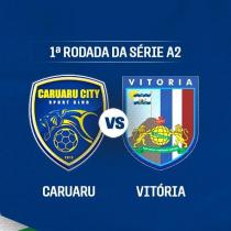 CARUARU CITY X VITÓRIA - PE SÉRIE A2