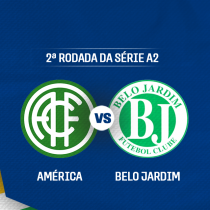 AMÉRICA X BELO JARDIM 