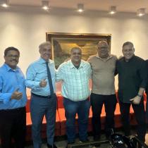 FPF recebe a visita do novo Presidente da Liga de Ipojuca

