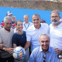 Bom Jardim inaugura estádio com presença da FPF e da governadora