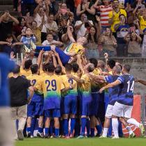FPF participa de jogo solidário com Frei Gilson na Arena de Pernambuco