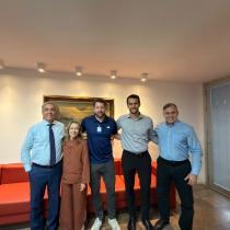 Representantes da FIFA visitam a FPF e reforçam alinhamento para a Copa do Mundo Feminina FIFA 2027