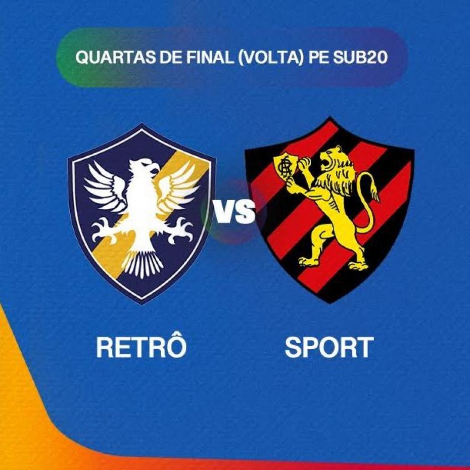 Retrô x Sport - SUB20 - Quartas - Volta