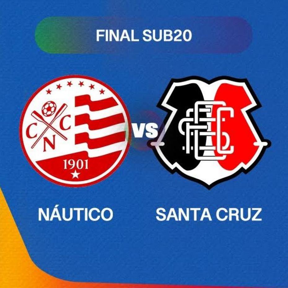 NÁUTICO X SANTA CRUZ - FINAL - PE SUB20
