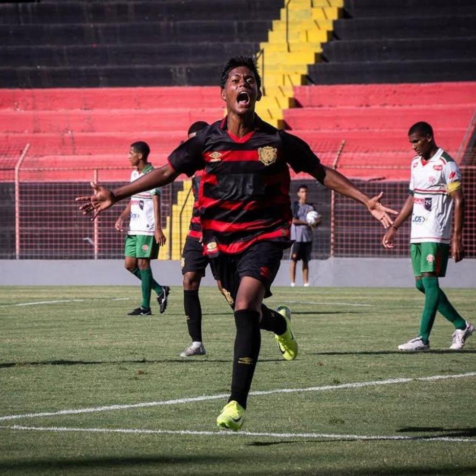 Sport goleia o CEO no jogo de ida das oitavas de final da Copa do Brasil Sub17
