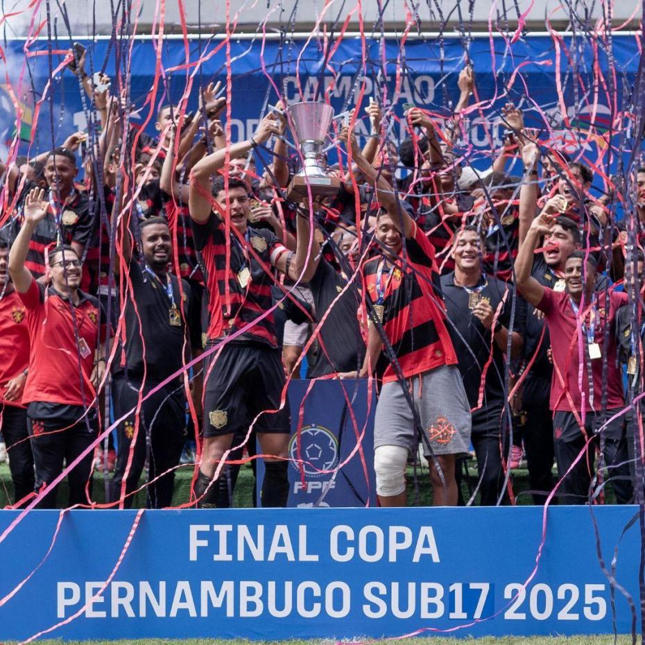 Sport vence Náutico de virada e fatura a Copa Pernambuco Sub17