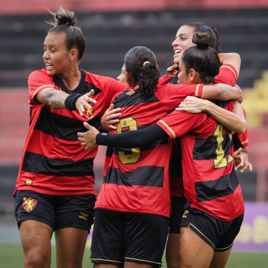 Com show de Layza, Sport vence Manaus por 10 a 0 e avança na Copa do Brasil Feminina