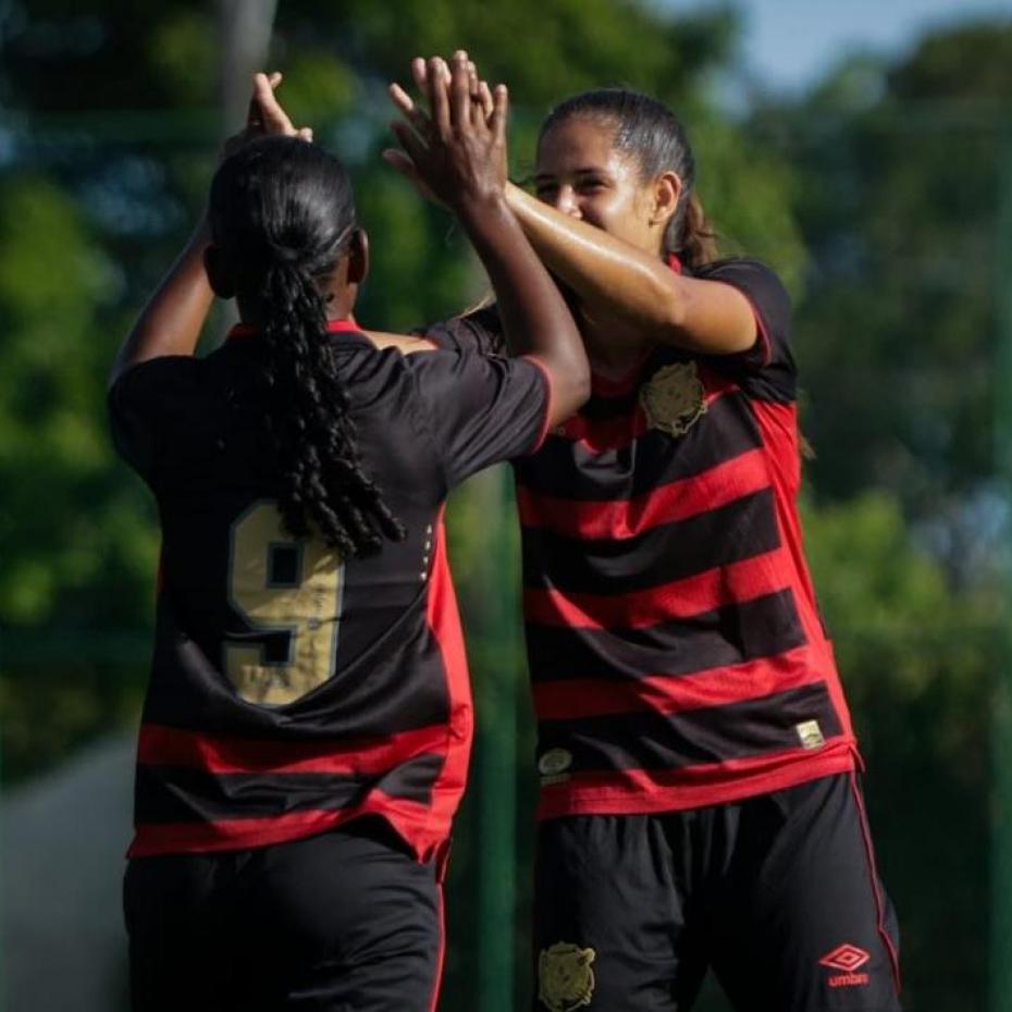 PE Feminino Sub20: Sport goleia Jaguar na abertura do torneio