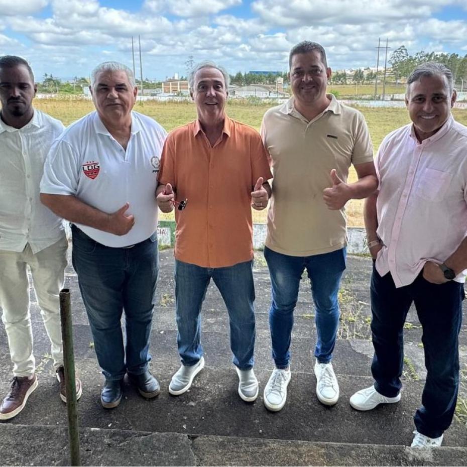 FPF realiza visita técnica ao Estádio Gigante do Agreste, em Garanhuns