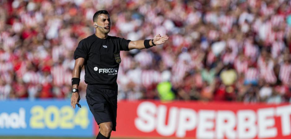 Arbitragem pernambucana é escalada para o primeiro jogo da final da Copa do Nordeste