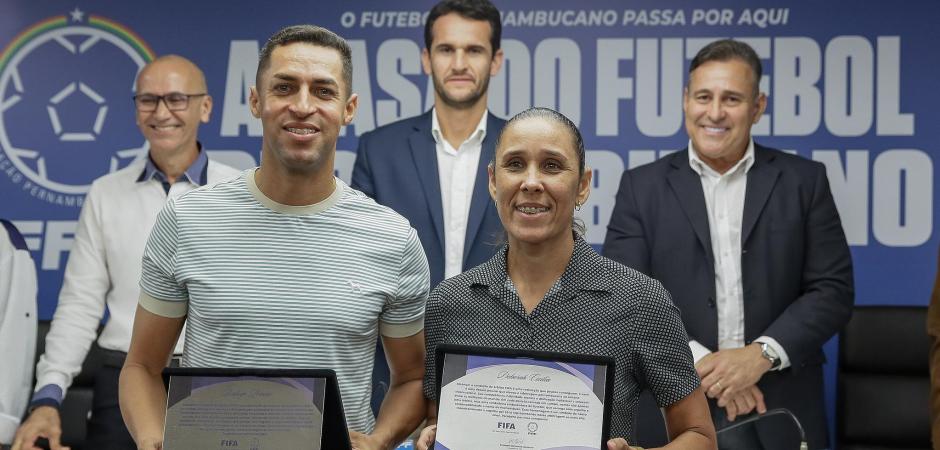 Federação Pernambucana de Futebol realiza homenagem aos árbitros no Dia do Árbitro Esportivo