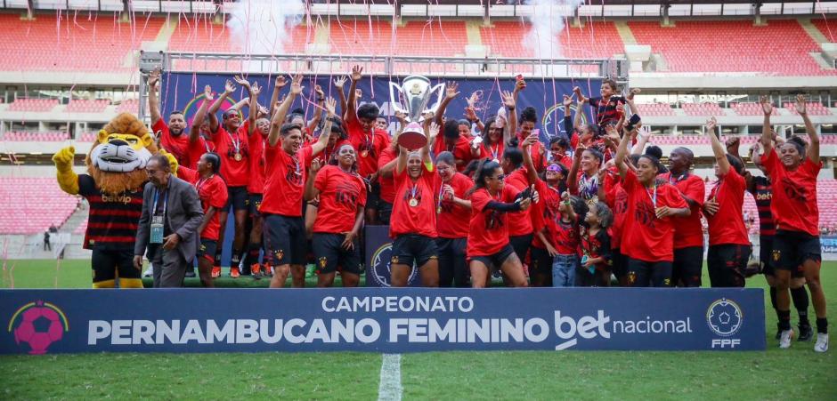 Sport Conquista o tricampeonato do Pernambucano Feminino com Vitória sobre o Ipojuca