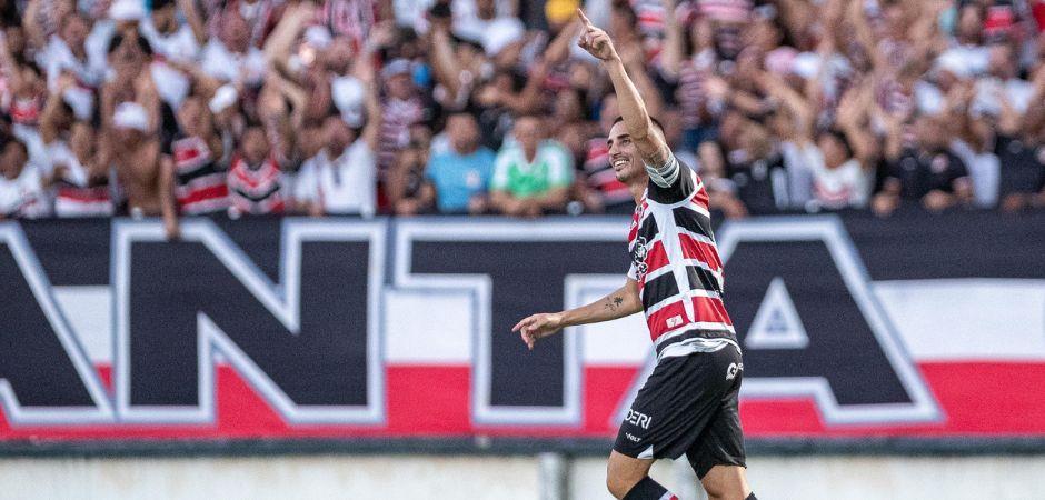 Santa Cruz goleia Horizonte-CE e segue com 100% de aproveitamento na Série D