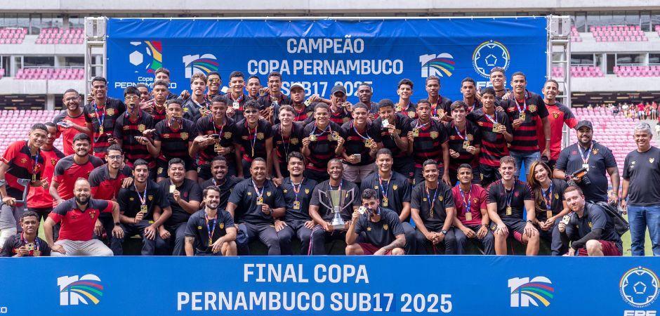 Sport vence Náutico de virada e fatura a Copa Pernambuco Sub17