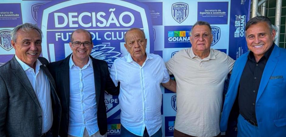 Evandro Carvalho participa de lançamento do Decisão Goiana e destaca nova era do futebol no município