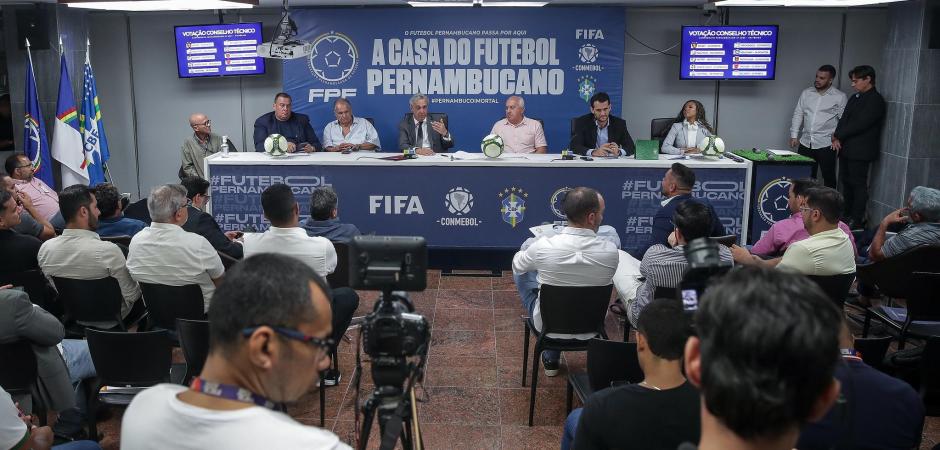 FPF abre credenciamento de imprensa para o Conselho Técnico do Pernambucano Série A1 2026