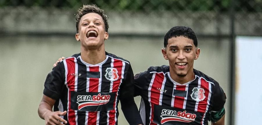 Copa Pernambuco Sub15: Santa Cruz vence e se isola na liderança do grupo B
