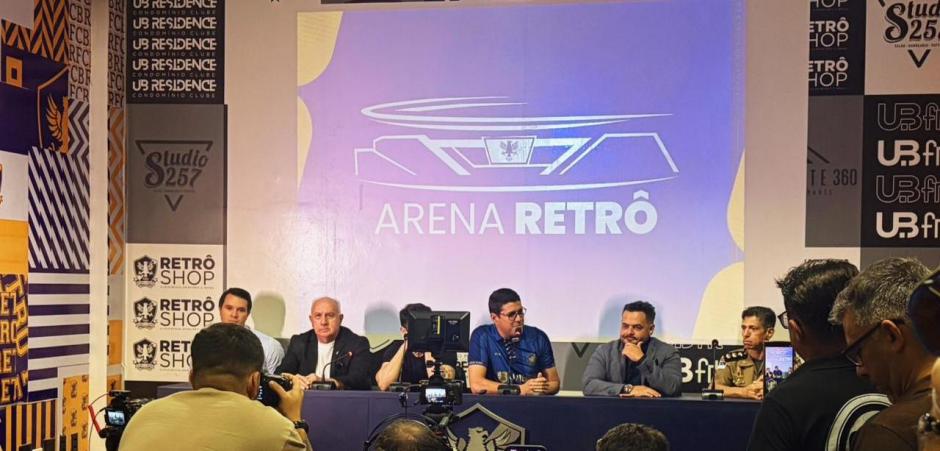 FPF prestigia lançamento do projeto do novo estádio do Retrô, previsto para 2027