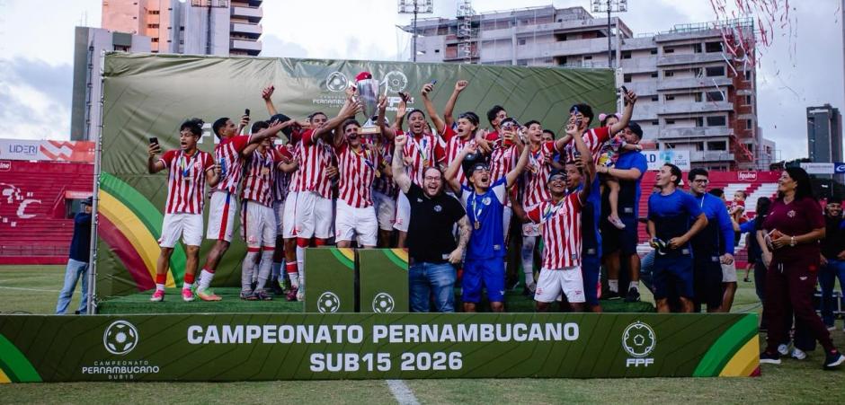 Náutico vence o Sport nos pênaltis e conquista o título do PE Sub15
