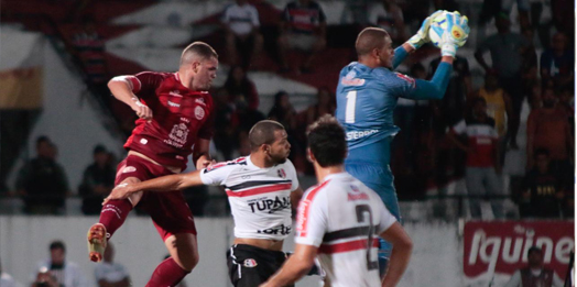 Santa Cruz passa de fase na Copa do Brasil