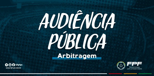 Confira os árbitros que irão apitar neste final de semana pelo PE