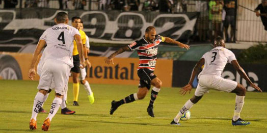 Copa do Brasil: Santa Cruz não segura o ABC-RN no jogo de ida