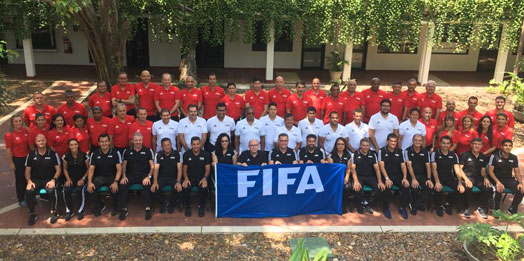 Presidente da Ceaf realiza curso promovido pela CONMEBOL/FIFA
