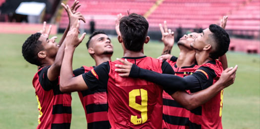 Sport fica no 2x2 com o Atlético-MG pelo Brasileiro Sub-17