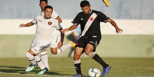 Sub-17 do Sport abre placar, mas cede virada ao Vasco no #BR