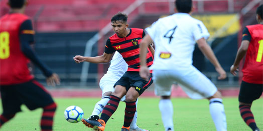 Pelo #BR Sub-17, Sport só empata com o Athletico Paranaense