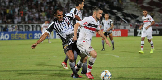 Santa Cruz empata com o Botafogo-PB, no Arruda