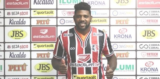 Elivelton apresentado oficialmente no Santa Cruz