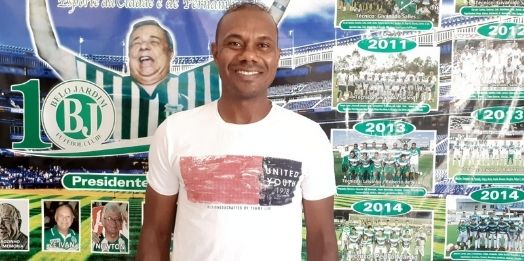 Júnior Grécia, ex-jogador do Calango, é o novo técnico do Sub-23