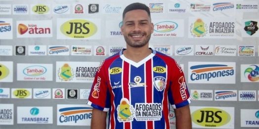 Afogados contrata atacante James Dean e promete mais um reforço