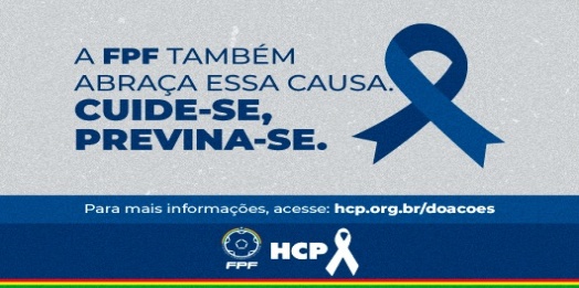 Federação apoia campanha do HCP para o Novembro Azul