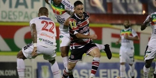 Na estreia do quadrangular, Santa fica no 0 a 0 com Brusque