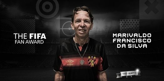 Torcedor do Sport, Marivaldo ganha prêmio FIFA Fan Award
