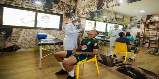 Seleção Sub-18 está em período de treinamento no CT do Retrô