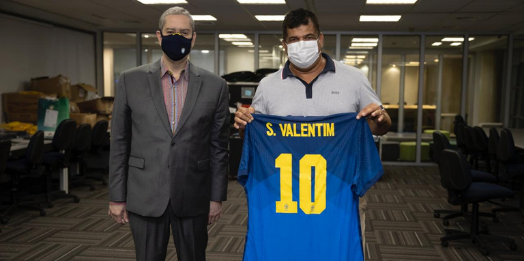 Salmo Valentim se reúne com Rogério Caboclo para reivindicação