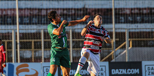 Com gols de Pipico e Rafael Castro, Santa Cruz vence o Floresta