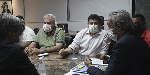 FPF recebe os deputados Henrique Queiroz e Eduardo da Fonte