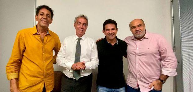 Eudes Pedro faz visita a Federação Pernambucana de Futebol