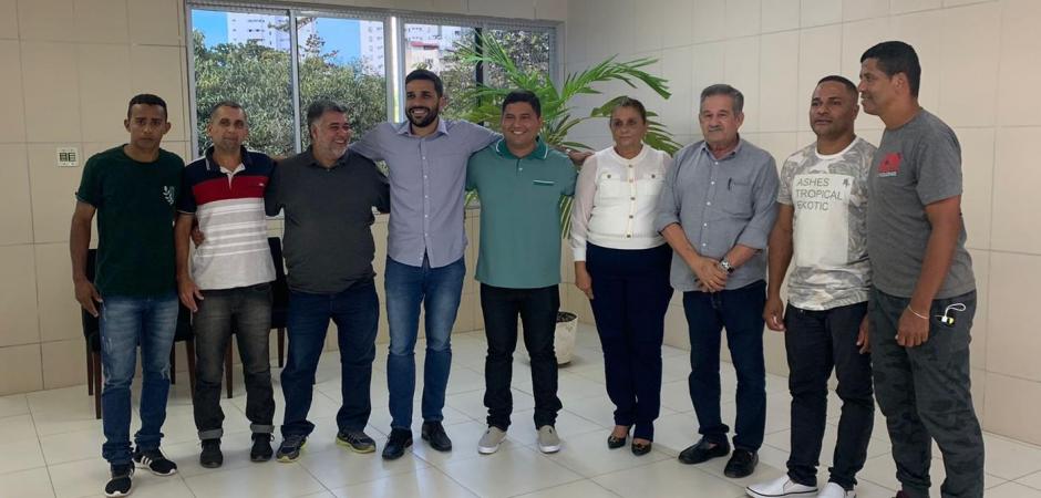 FPF, Secretaria e Liga de Paudalho conversam sobre projetos