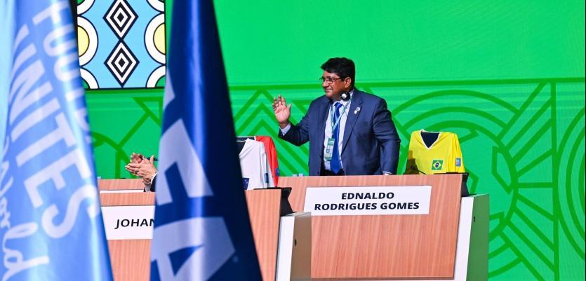 FPF parabeniza Ednaldo Rodrigues por nomeação ao Conselho da FIFA