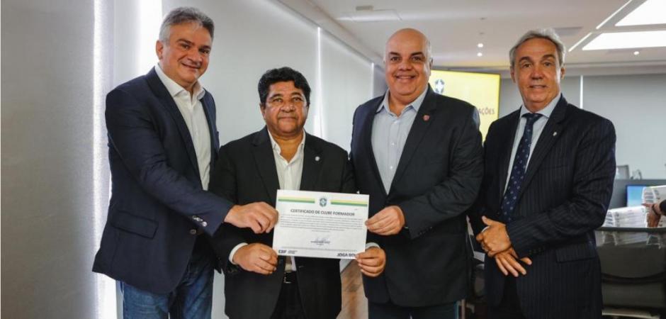 Sport recebe certificado de clube formador da CBF