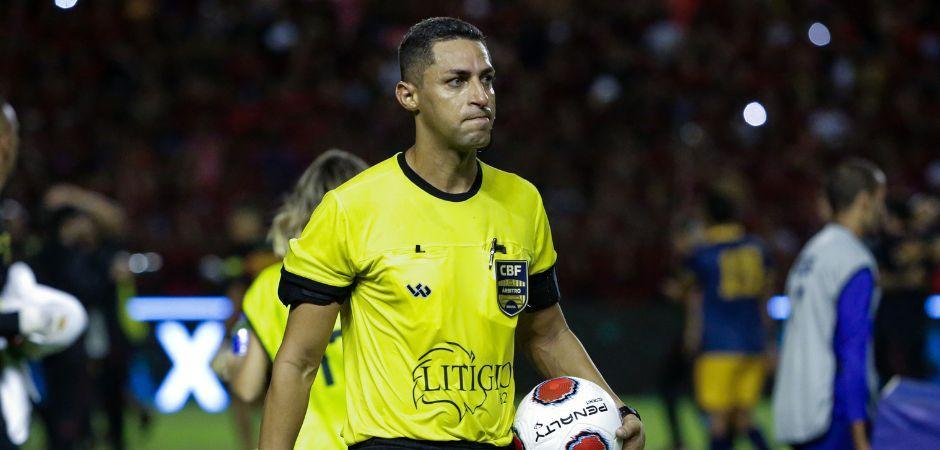 Rodrigo Pereira apita Flamengo x Palmeiras nesta quarta-feira (08)