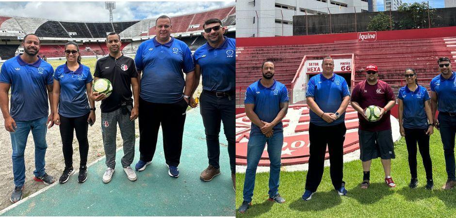 Federação inicia vistoria nos estádios para Série A1 2024