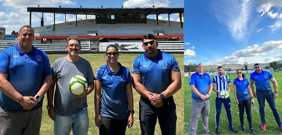 FPF realiza vistoria no Lacerdão e no Arthur Tavares de Melo