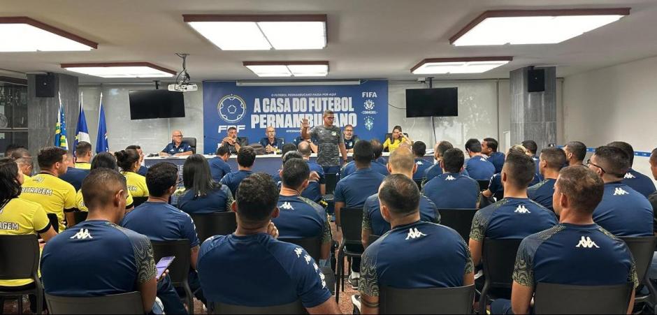 Teste anual da CBF reúne árbitros de Pernambuco, Alagoas e Paraíba na FPF